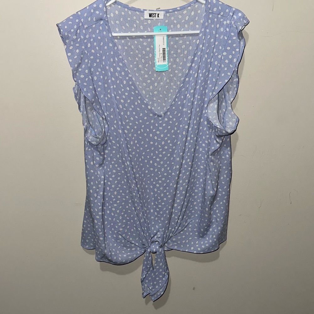 Tie Front Top